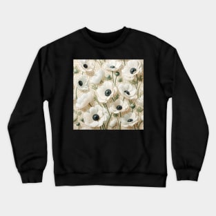 Anemone Flowers Crewneck Sweatshirt